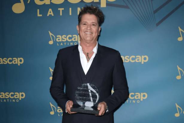 Carlos Vives, galardonado con el ASCAP Founders Award, asiste los Premios ASCAP 2024